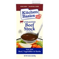 Unsalted Beef Stock | Packaged