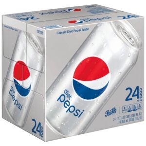 Diet Pepsi 24-12oz | Packaged