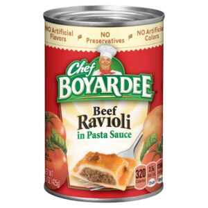 Chef Boyardee Beef Ravioli 15oz | Packaged