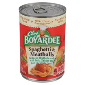 Chef-B-A-D Spagh & Meatballs 14.5 Oz | Packaged