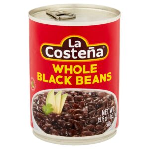 Whole Black Beans 19.75oz | Packaged