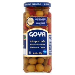 Goya Capers Olives W/Pim 8 oz | Packaged