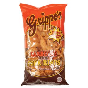 Grippos Pork Skins - BBQ 2 oz | Packaged