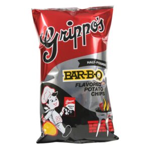 Grippo BBQ Potato Chips 9-12oz | Packaged