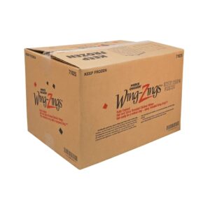 Chicken Wing Zings, Cooked | Corrugated Box