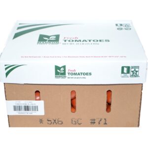 Extra Large Roma Tomatoes | Corrugated Box