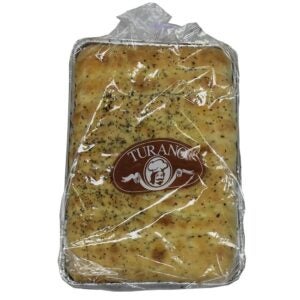 Garlic Herb SHT Foca Bread, 9x12" | Packaged