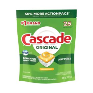 Cascade Detergent Actionpacs Dishwasher | Packaged