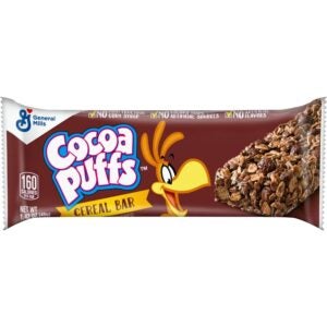 Whole Grain Cocopuff Cereal Bars | Packaged