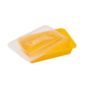 38 oz. Plastic Rectangle Containers with Lids | Raw Item