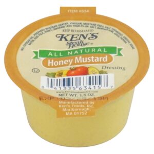 Honey Mustard Dressing Cups | Packaged