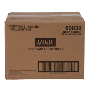 EGG ROLL VEG 3Z 72CT MINH | Corrugated Box