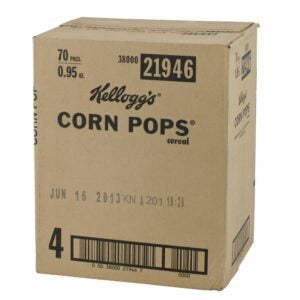 70-ind Cereal Corn Pops Kellogg's | Corrugated Box