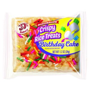 Rice Crispy Treat Birthday | Packaged