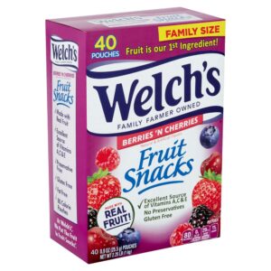 Berry N Cherry Fruit Snacks | Packaged