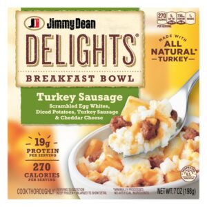 Turkey Sausage Breakfast Bowl Entree | Packaged