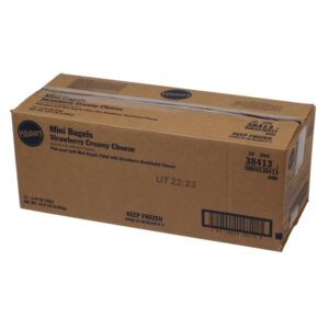 BAGEL MINI STRAWB CRM CHS 72-2.43Z | Corrugated Box