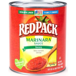 SAUCE MARINARA #10 CAN REDPK | Packaged