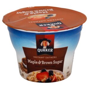 Maple Brown Sugar Instant Cup Oatmeal | Packaged