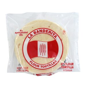 6" Flour Tortilla Pressed - multiple use | Packaged