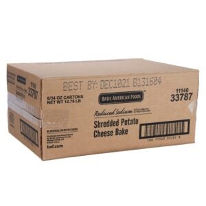Potato Cheese Bake | Corrugated Box