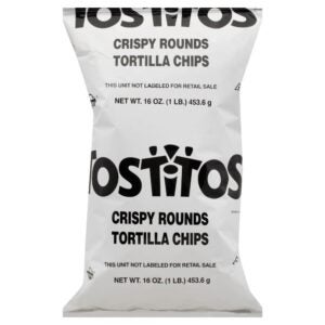 Tostitos Round Tortilla Chips 16oz | Packaged