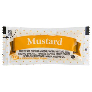 MUSTARD PKT 500-5.5GM PPI | Packaged