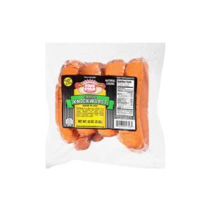 Five Star Garlic Knockwurst 32oz | Packaged