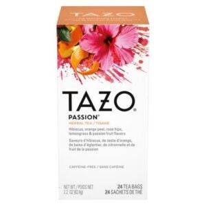 TEA BAG PASSION 6-24CT TAZO | Packaged