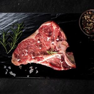 USDA Choice Porterhouse Steak | Styled