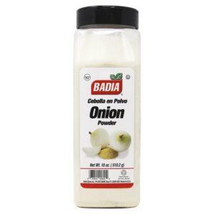 SPICE ONION POWDER 18Z BADIA | Packaged