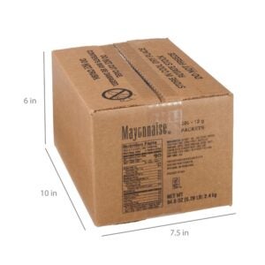 Mayonnaise Packets | Corrugated Box