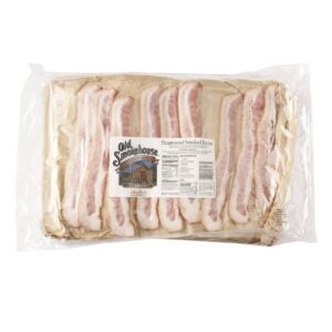 Pecan-Smoked Laid-Out Bacon, | Packaged