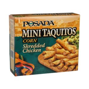 HORS D TAQUITO CHICKEN SHRED MINI DNS365 | Packaged