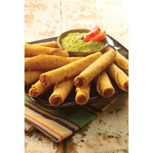 Shredded Beef Mini Taquitos | Styled