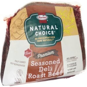 Rare Natural Cooked Beef Roast | Packaged