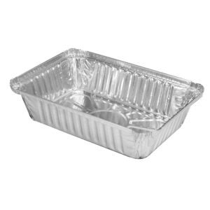 8x5.5" Oblong Foil Container | Raw Item