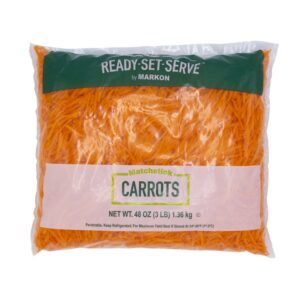 Matchstick Shredded Carrots | Packaged