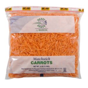 Matchstick Shredded Carrots | Packaged