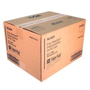 CUP PLAS 9 OZ CLEAR NC90F | Corrugated Box