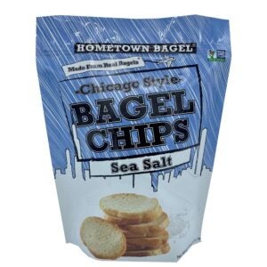 Hometown Bagel Chips Sea Salt 6oz | Packaged