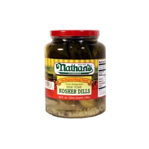 Nathan's Dill Pickle whole 32oz | Packaged