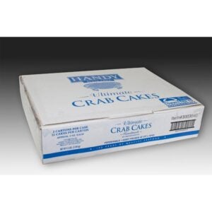 Crab Cakes 3 oz. | Corrugated Box