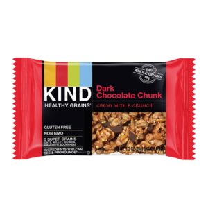 Dark Chocolate Chunk Bars | Packaged