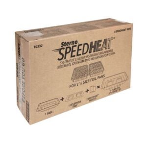 KIT CATERING FLAMELESS HEAT 8-8CT | Corrugated Box