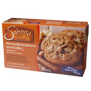 White Macadamia Nut Cookies | Packaged