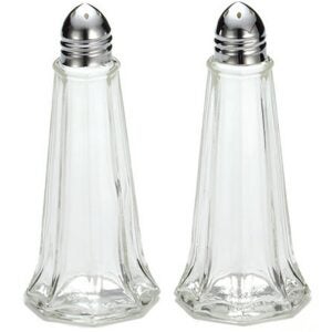 Glass Salt & Pepper Shakers | Raw Item