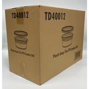 Plastic Round Deli Containers with Lids | Corrugated Box