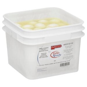 Cooked Peeled Hard Boiled Eggs | Packaged