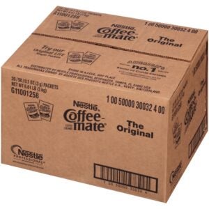 Coffee mate Creamer Packets | Corrugated Box